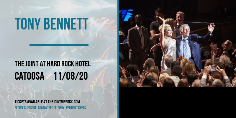 Tony Bennett at The Joint at Hard Rock Hotel tickets Tony Bennett at The Joint at Hard Rock Hotel