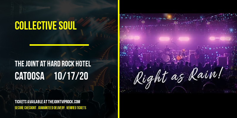 Collective Soul at The Joint at Hard Rock Hotel tickets Collective Soul at The Joint at Hard Rock Hotel