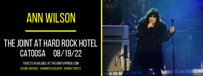 Ann Wilson at The Joint at Hard Rock Hotel