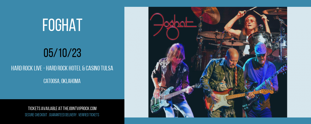 Foghat at The Joint at Hard Rock Hotel