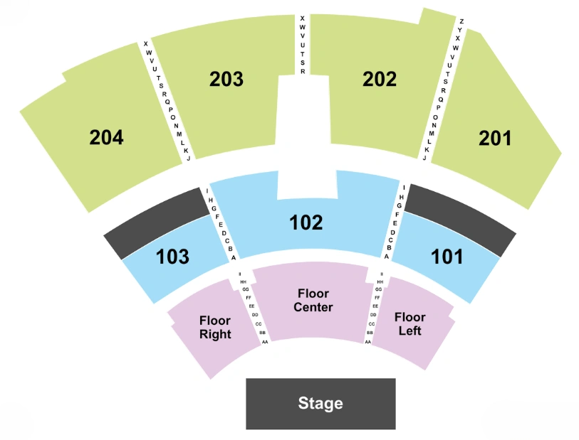 the theater at virgin hotels seating chart