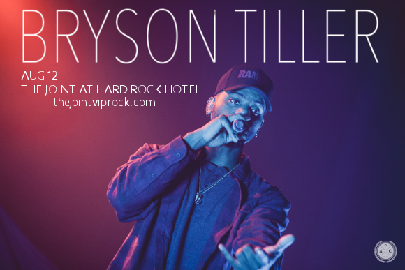 Bryson Tiller at The Joint at Hard Rock Hotel