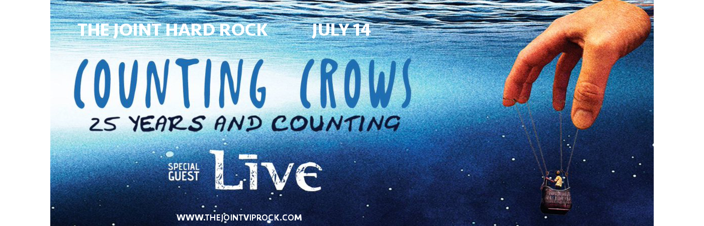 Counting Crows & Live - Band at The Joint at Hard Rock Hotel