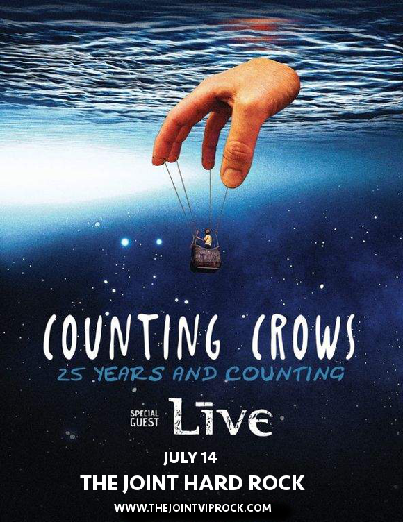 Counting Crows & Live - Band at The Joint at Hard Rock Hotel