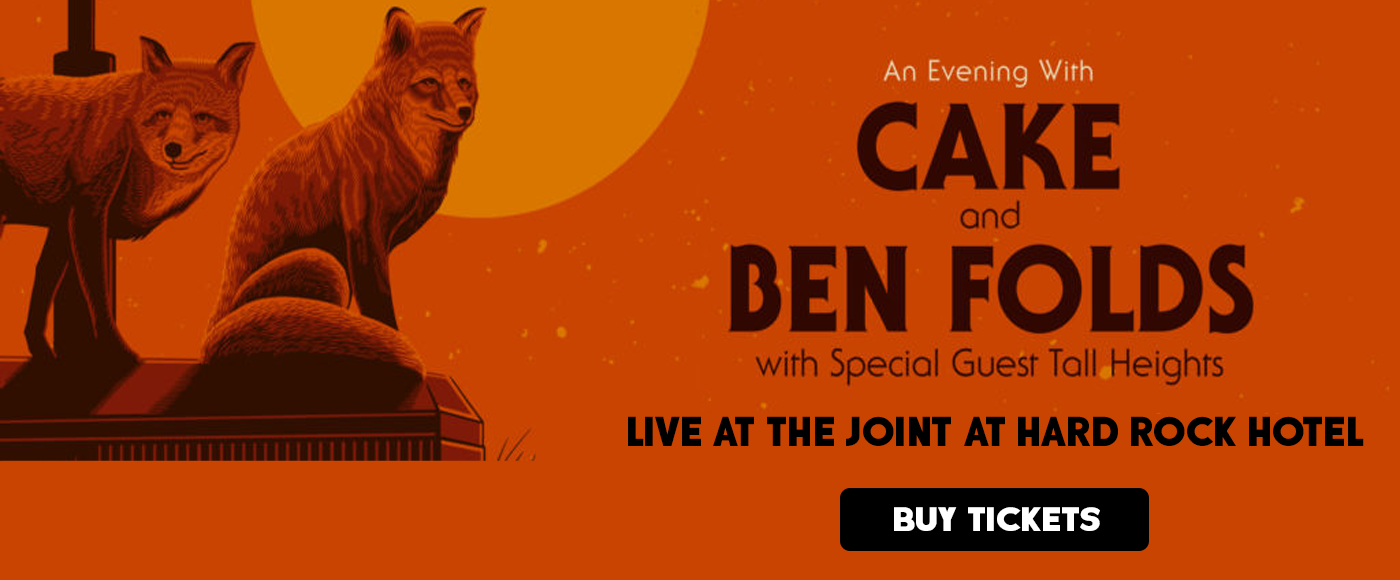 Ben Folds & Cake at The Joint at Hard Rock Hotel
