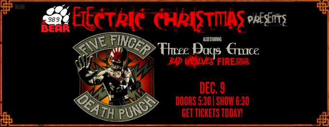 Five Finger Death Punch, Three Days Grace & Bad Wolves at The Joint at Hard Rock Hotel