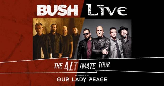 Live, Bush & Our Lady Peace at The Joint at Hard Rock Hotel