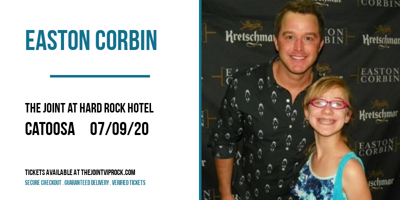 Easton Corbin at The Joint at Hard Rock Hotel