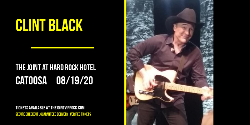 Clint Black at The Joint at Hard Rock Hotel