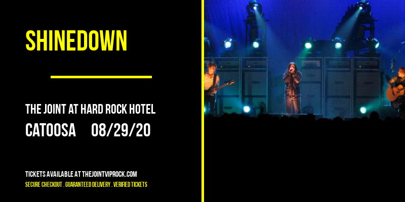 Shinedown at The Joint at Hard Rock Hotel