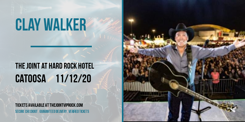 Clay Walker at The Joint at Hard Rock Hotel