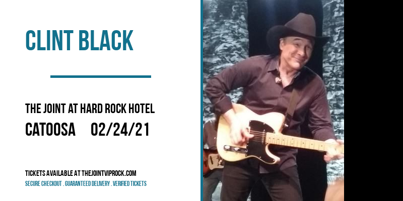 Clint Black at The Joint at Hard Rock Hotel