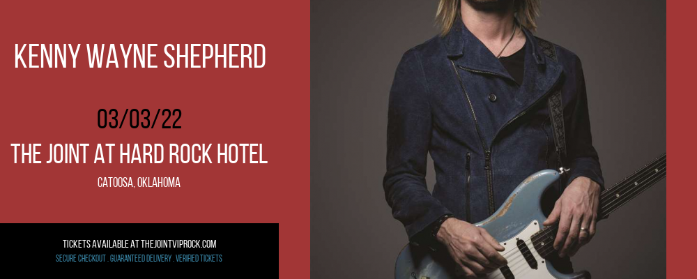 Kenny Wayne Shepherd at The Joint at Hard Rock Hotel