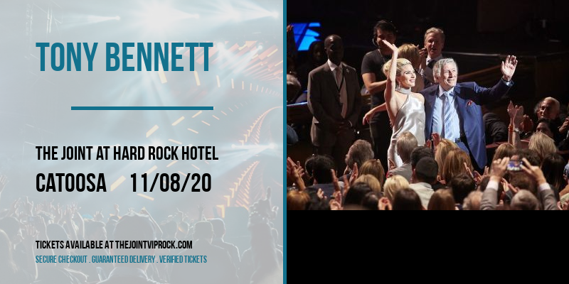 Tony Bennett [CANCELLED] at The Joint at Hard Rock Hotel