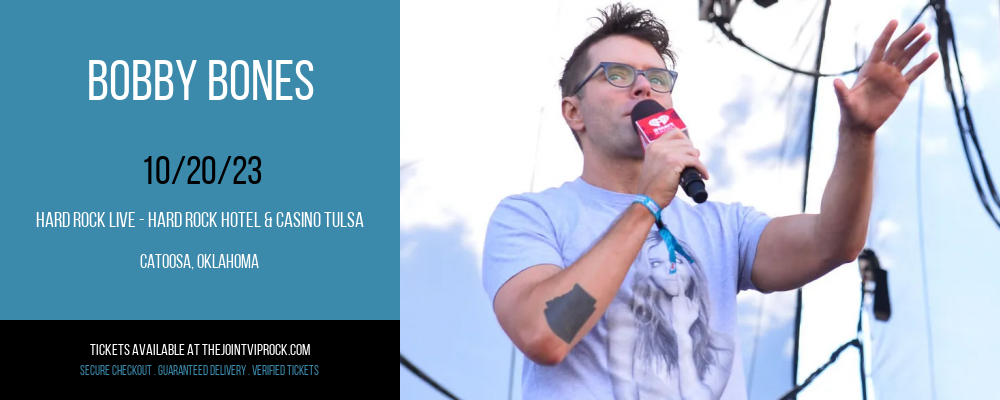 Bobby Bones at Hard Rock Live - Hard Rock Hotel & Casino Tulsa