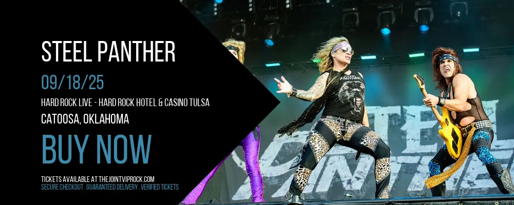 Steel Panther at Hard Rock Live - Hard Rock Hotel & Casino Tulsa